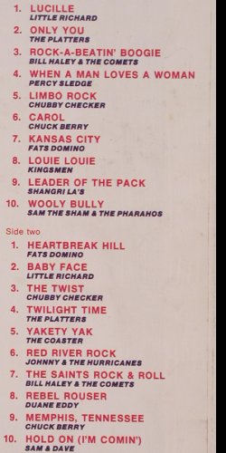 V.A.Rock'n'Roll Bonanza: 60 original Hits, Box, Lotus (KB 702/3), I, 1983 Typ: 3LP Best.-Nr.: V3088 Preis: 9,00 Euro