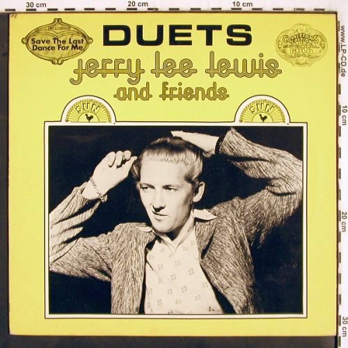 Lewis,Jerry Lee & Friends: Duets,Yellow Vinyl (feat.Elvis ?), Bellaphon (BBS 2568), D, 1978 Typ: LP Best.-Nr.: V3089 Preis: 9,00 Euro