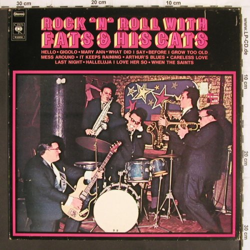 Fats & the Cats: Rock 'n' Roll with,Starclub, m-/vg+, CBS(S 53 253), NL, Ri, 1973 - LP - V745 - 9,00 Euro