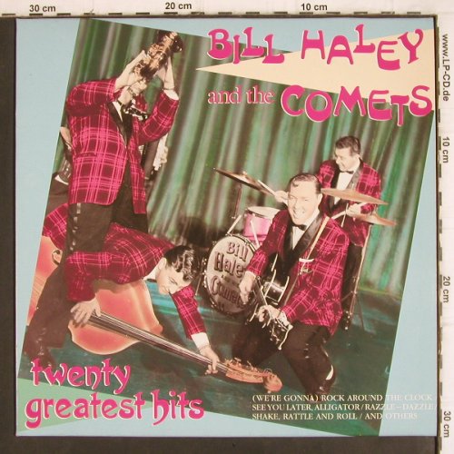 Haley,Bill & the Comets: Twenty Greatest Hits, Black Tulip(2636741), NL, Ri,  - LP - V904 - 6,00 Euro