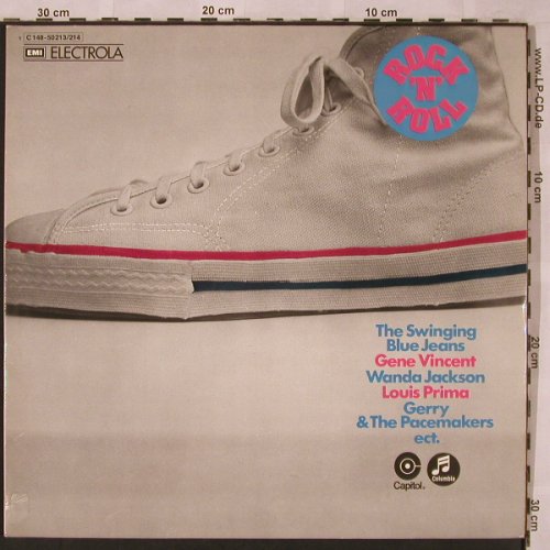 V.A.Rock 'n' Roll: Wanda Jackson...Gerry& t.Pacemakers, EMI/Columbia/Capitol(C 148-50213/214), D, Foc,  - LP - X2416 - 9,00 Euro