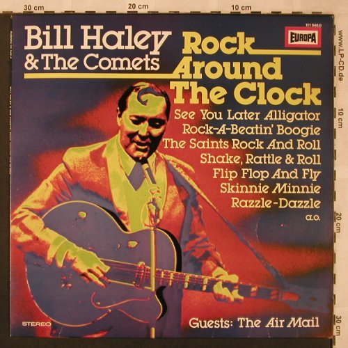 Haley,Bill & Comets: Rock Around The Clock, Europa(111 548.0), D,  - LP - X2446 - 5,00 Euro