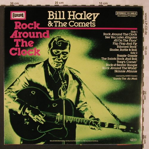 Haley,Bill & Comets: Rock Around The Clock, Europa(111 548.0), D,  - LP - X2446 - 5,00 Euro