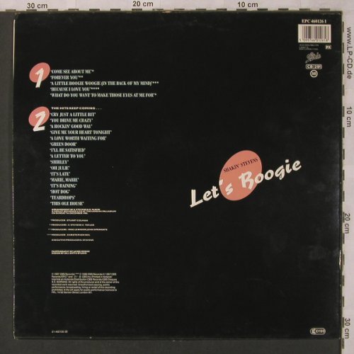 Shakin'Stevens: Let's Boogie, m-/vg+, Epic(EPC 460126 1), NL, 1987 - LP - X2934 - 7,50 Euro