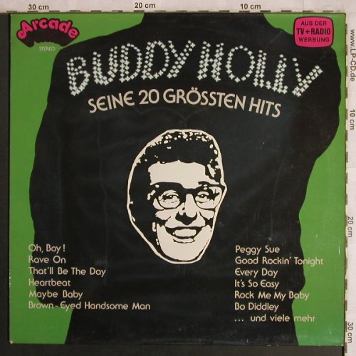 Holly,Buddy: Seine 20 Grössten Hits, Arcade(ADEG 32), D, 1977 - LP - X4397 - 5,00 Euro