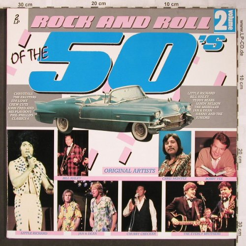 V.A.Rock & Roll of the 50's: Volume 2, Foc, K-tel(KTLP 6251), UK, 1985 - 2LP - X4755 - 5,50 Euro