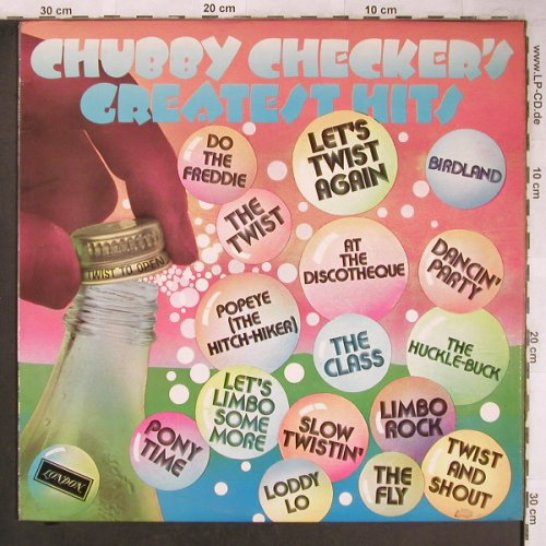 Checker,Chubby: Greatest Hits, Ri, London(HAU 8492), UK,  - LP - X4796 - 5,00 Euro