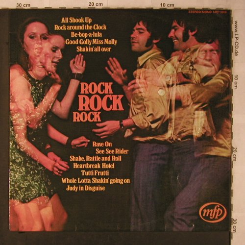 V.A.Rock Rock Rock-ABWD Prod.: Tutti-Frutti,Rave on..(wrong Elvis), MFP(MFP 5019), D, vg+/m-, 1968 - LP - X5664 - 5,00 Euro