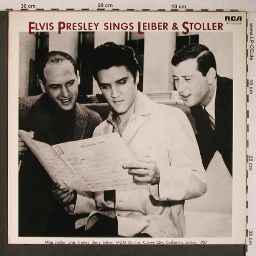Presley,Elvis: Sings Leiber & Stoller, like new, RCA(NL89099), D,Ri, 1980 - LP - X6633 - 17,50 Euro