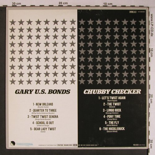 V.A.Gary U.S. Bonds meets: Chubby Checker, m-/vg+, EMI(2 C 068-64431), F, 1981 - LP - X6809 - 7,50 Euro