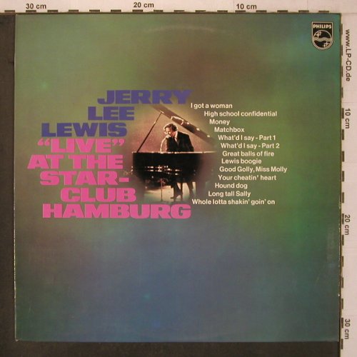 Lewis,Jerry Lee: Live At Star-Club Hamburg, Philips(6830 016), S, 1970 - LP - X7431 - 17,50 Euro