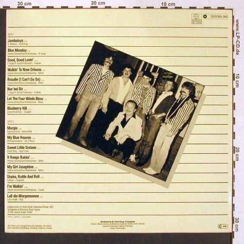 Fats Hagen & Band: Big F.H.Is In Town, Ariola(205 095-270), D, 1982 - LP - X8759 - 5,00 Euro
