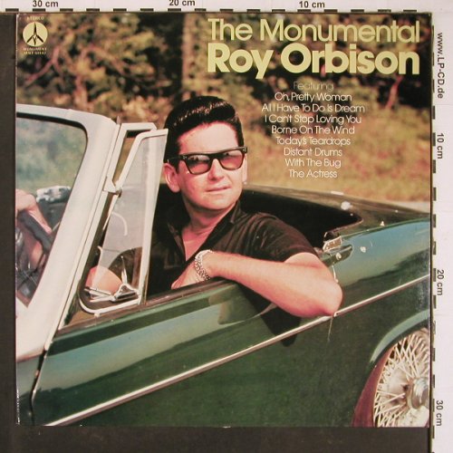 Orbison,Roy: The Monumental, Monument(MNT 69147), NL, 1975 - LP - Y1117 - 9,00 Euro