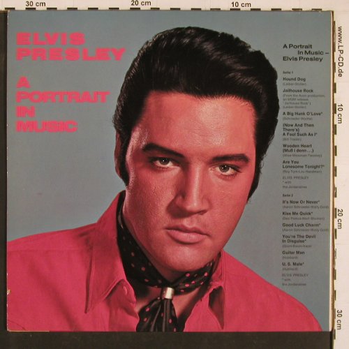 Presley,Elvis: A Portrait In Music,Foc, RCA Victor(SRS 558), D, 1973 - LP - Y1312 - 7,50 Euro
