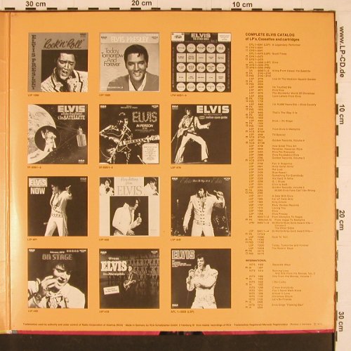 Presley,Elvis: A Portrait In Music,Foc, RCA Victor(SRS 558), D, 1973 - LP - Y1312 - 7,50 Euro