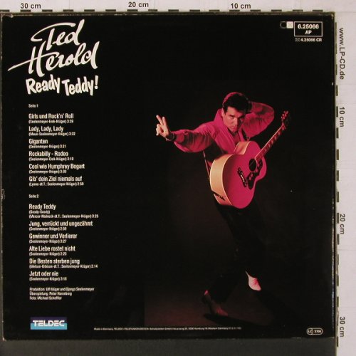 Herold,Ted: Ready Teddy!, m-/vg+, Teldec(6.25066 AP), D, 1982 - LP - Y1788 - 5,00 Euro