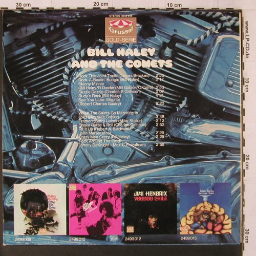 Haley,Bill & Comets: Live at the Bitter End, Karussell(2345 014), D, 1970 - LP - Y1838 - 7,50 Euro