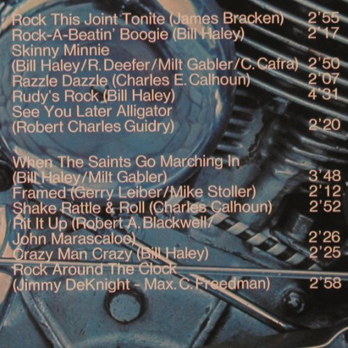 Haley,Bill & Comets: Live at the Bitter End, Karussell(2345 014), D, 1970 - LP - Y1838 - 7,50 Euro