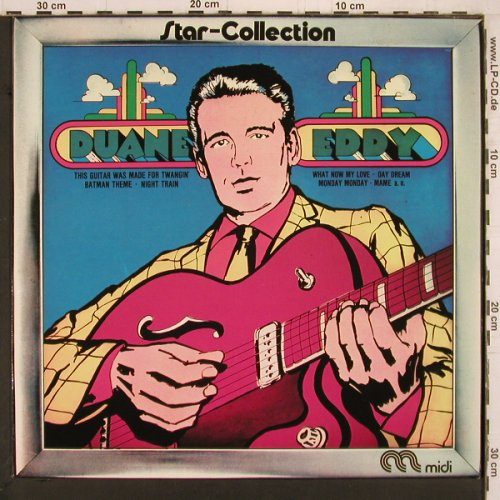 Eddy,Duane: Star-Collection (1966), m-/vg+, Midi, Ri(MID 26013), D, 1974 - LP - Y2169 - 5,00 Euro