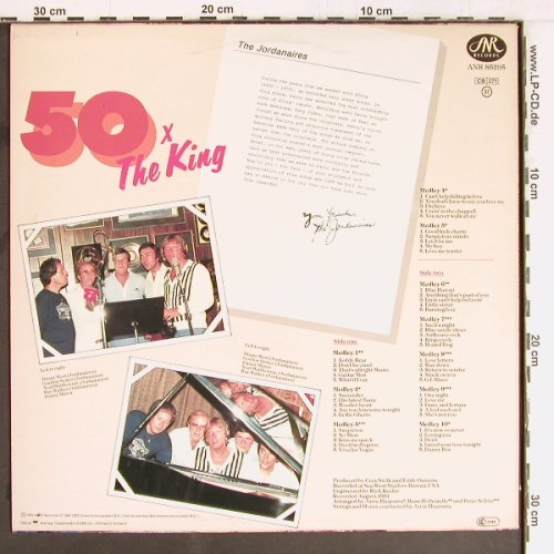 Mirror,Danny & the Jordanaires: 50*The King, played by, ANR(ANR 85205), NL, 1981 - LP - Y2629 - 6,00 Euro