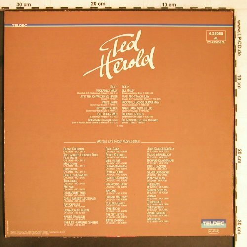 Herold,Ted: Profile, Teldec(6.25058 AL), D, 1982 - LP - Y2731 - 6,00 Euro