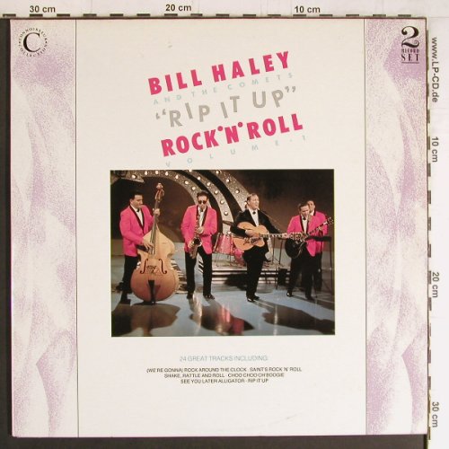 Haley,Bill & Comets: Rip It Up, Foc, Connoisseur(VSOPLP116), UK, 1988 - 2LP - Y4105 - 7,50 Euro