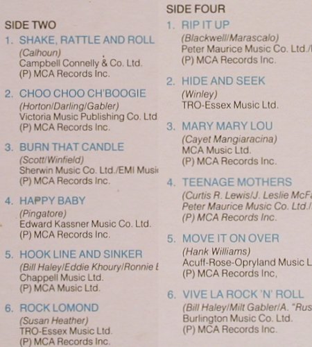 Haley,Bill & Comets: Rip It Up, Foc, Connoisseur(VSOPLP116), UK, 1988 - 2LP - Y4105 - 7,50 Euro