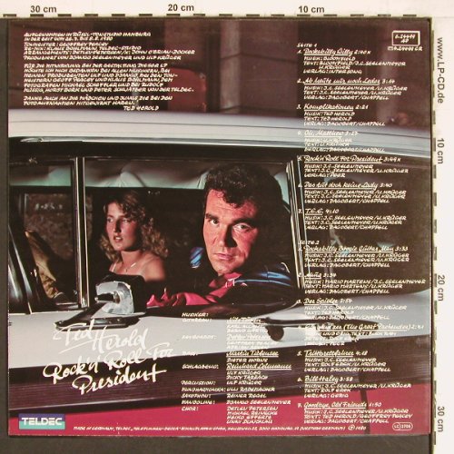 Herold,Ted: R'n'R For President, +Poster, Teldec(6.24499 AP), D, 1980 - LP - Y4508 - 6,00 Euro