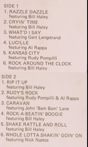 Haley,Bill & Comets: The Golden King Of Rock, LIVE, Hallmark(SHM 773), UK, 1971 - LP - Y4513 - 6,00 Euro
