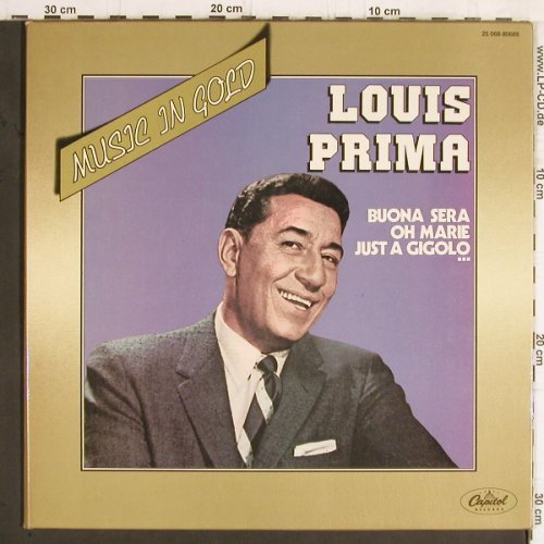Prima,Louis: Music in Gold, Foc (1955), Capitol(2S 068-80688), F,Ri, 1978 - LP - Y5938 - 7,50 Euro