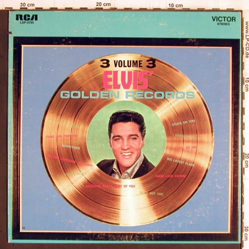 Presley,Elvis: Elvis' Golden Records-Volume 3, RCA Victor(LSP-2765), US, co,  - LP - Y5962 - 6,00 Euro
