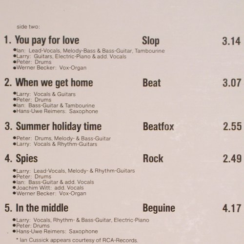 Larry & the Movers: The Best Of, Line(6.24592 AP), D, 1981 - LP - Y6007 - 5,00 Euro