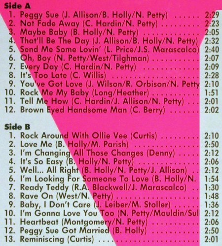Holly,Buddy: 25 All Time Geatest Hits, Companion(6187261), DK, Ri,  - LP - Y6662 - 6,00 Euro
