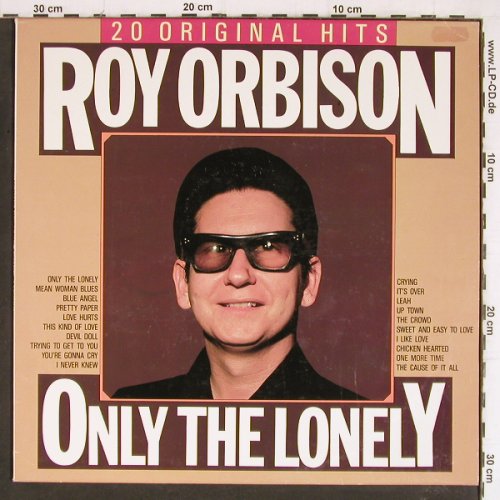 Orbison,Roy: Only The Lonely, Flash Back(34039), D, Ri,  - LP - Y7466 - 4,00 Euro