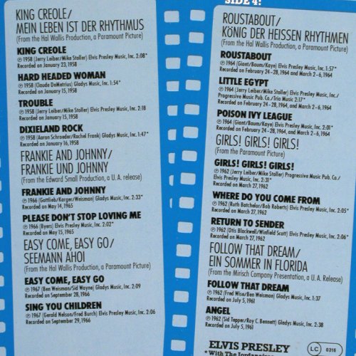 Presley,Elvis: 32 Film-Hits,Foc, RCA(28 574-2), D, 1984 - 2LP - Y7529 - 9,00 Euro