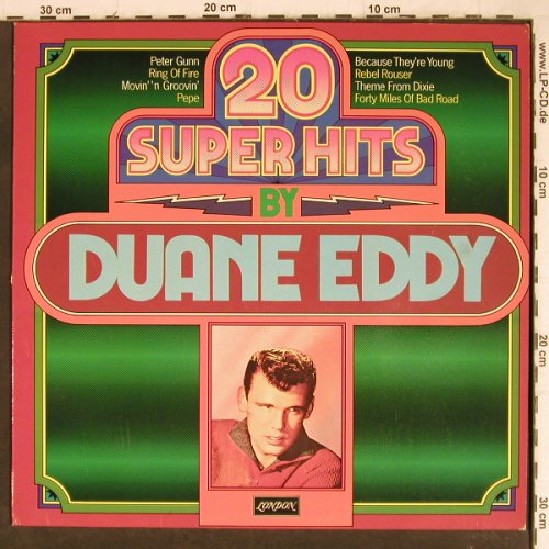 Eddy,Duane: 20 Hits By, London(6.23485 AP), D, 1978 - LP - Y8472 - 6,00 Euro