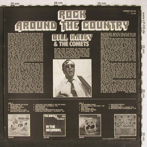 Haley,Bill: Rock Around The Country, 2001/Metronome(200.129), D, Ri, 1973 - LP - Y8476 - 6,00 Euro