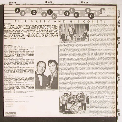 Haley,Bill & Comets: Armchair Rock'n Roll, Mono, MCA(MFCM 2838), UK,  - LP - Y8485 - 7,50 Euro