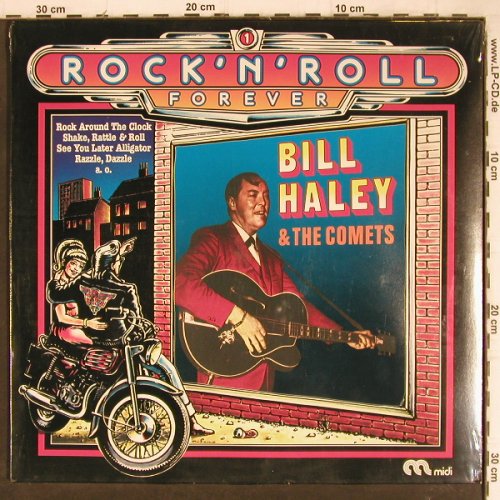 Haley,Bill & Comets: Rock'n'Roll Forever, FS-New, sealed, MIDI(MID 20110), D, 1974 - LP - Y8507 - 9,00 Euro