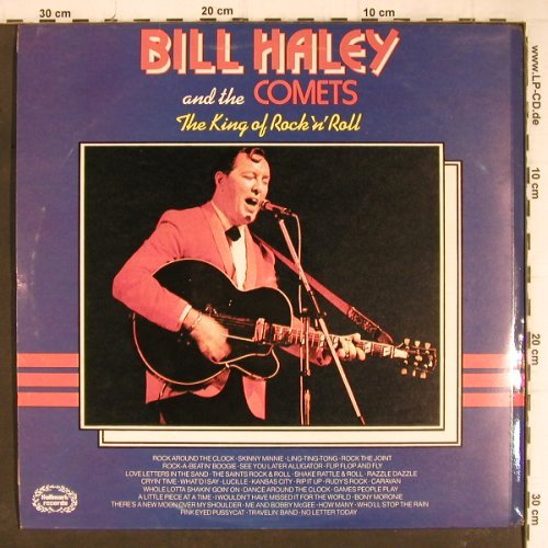 Haley,Bill & Comets: The King Of Rock and Roll, Hallmark(SHM 668/773/837), UK, 1971 - 3LP - Y8512 - 7,50 Euro