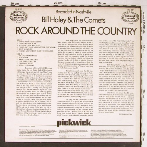 Haley,Bill: Rock Around The Country-..Nashville, Hallmark(SHM 837), UK, 1971 - LP - Y8516 - 7,50 Euro