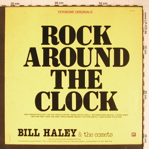 Haley,Bill & Comets: Rock Around The Clock, UP(LPUP 5164), I, 1978 - LP - Y8517 - 5,00 Euro