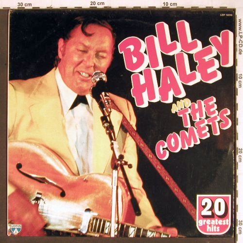 Haley,Bill & Comets: 20 Greatest Hits, Lotus(LOP14016), I, 1982 - LP - Y8524 - 5,00 Euro