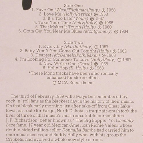 Holly,Buddy: Rave On, MFP(50176), UK,  - LP - Y9713 - 6,00 Euro