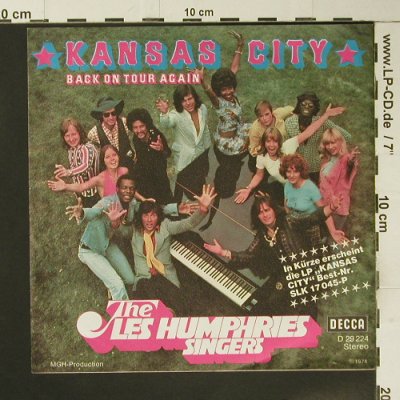 Les Humphries Singers: Kansas City, Decca(D 29 224), D, 1974 - 7inch - S7308 - 2,50 Euro
