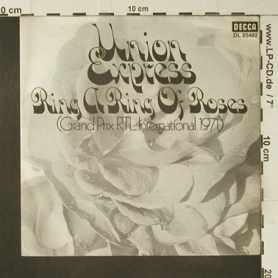 Union Express: Ring A Ring Of Roses/Emily Knows, Decca(DL 25 482), D, 1971 - 7inch - S7464 - 3,00 Euro