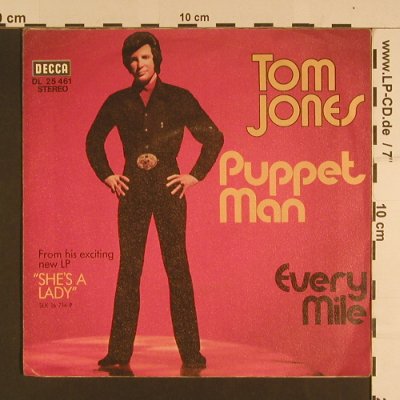 Jones,Tom: Puppet Man, Decca(DL 25 461), D,  - 7inch - S7655 - 2,50 Euro
