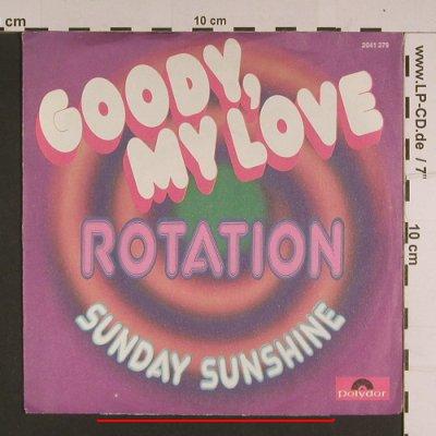Rotation: Goody, my Love, m-/vg -, Polydor(2041 279), D, 1972 - 7inch - S7680 - 1,00 Euro