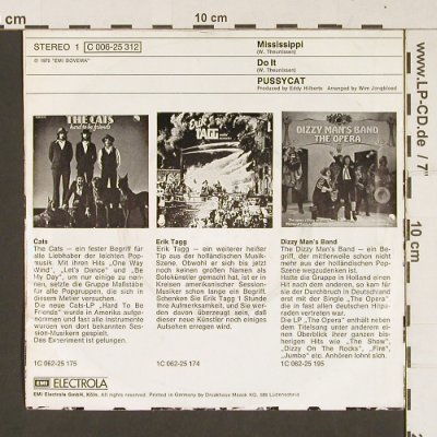 Pussycat: Mississippi / Do It, EMI(C 006-25 312), D, 1975 - 7inch - S7889 - 2,50 Euro