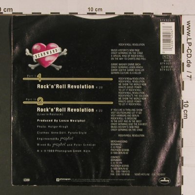 Bernward: Rock'n'Roll Revolution *2, Mercury(874 926-7), D, 1989 - 7inch - S8016 - 2,50 Euro